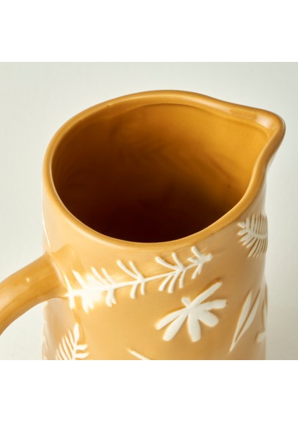 Leaf Vazo Hardal (18X12X20 Cm) fırsatları