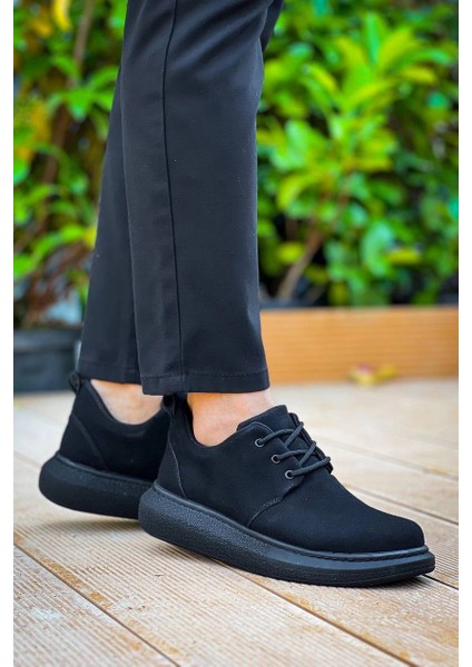 Techmrt KB-003 Kuback Siyah Süet Siyah Taban Bağcıklı Günlük Erkek Ayakkabı (Numara: 42) fiyatları