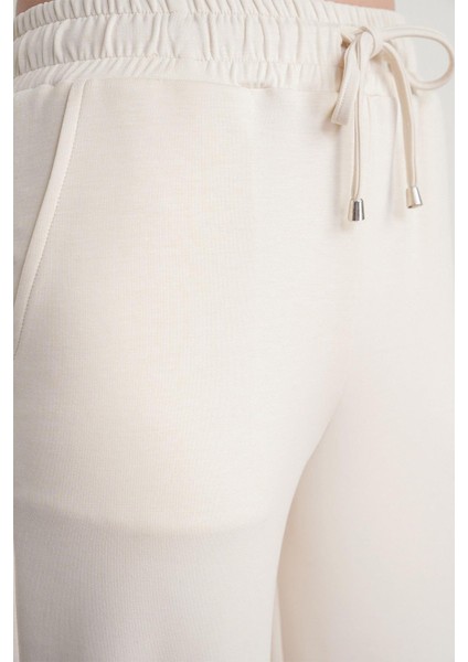 4785 Kadın Premium Modal Palazzo Dökümlü Bol Paça Pantolon Naturel indirimleri