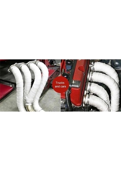 30 Metre Cam Elyaf Eksoz Sargısı Manifold Sargı Bezi Yanmaz Bant 2 mm x 10 cm modelleri