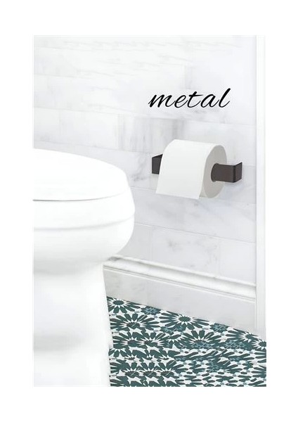 Bfs Tuvalet Kağıdı Tutucu Metal Delmeden Yapışkanlı