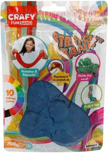 Bfs Streç Oyun Kumu Koyu Mavi 200 gr