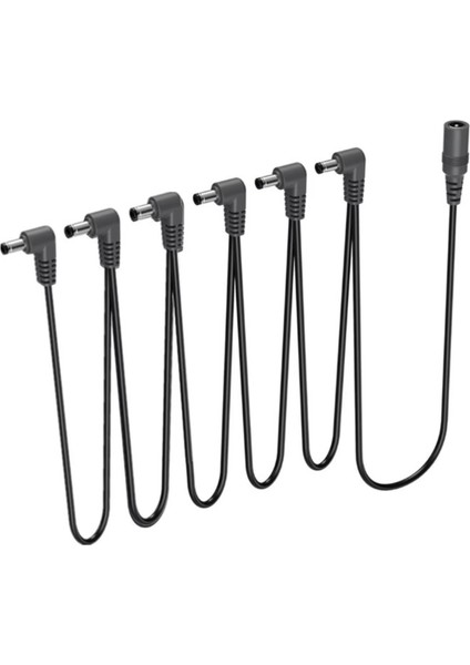 Pdc6 Altılı Çoklu Pedal Güç Kablosu