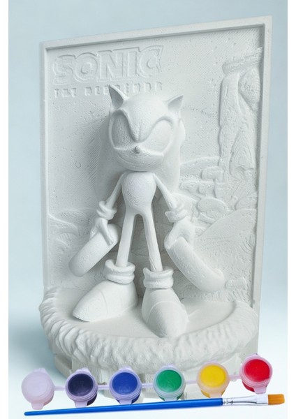 Sonic Figürü 3D Taş Çocuk Boyama Etkinliği fırsatları