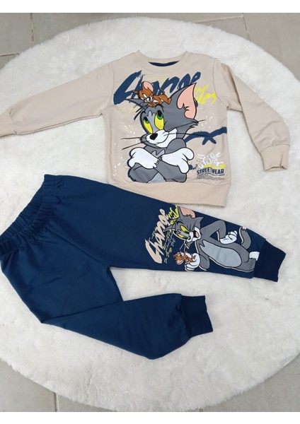 Tom ve Jerry Baskılı Alt Üst Takım fiyatları