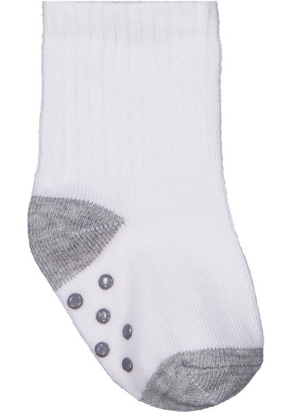 Basic Derbi Kaydırmaz 3'lü 6-18 Ay Bebek Erkek Çorap Set - Standart 12 Ay modelleri