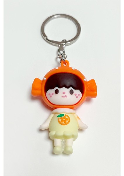 Techmrt Kız Çocuk Silikon Anahtarlık-Sarı fiyatları