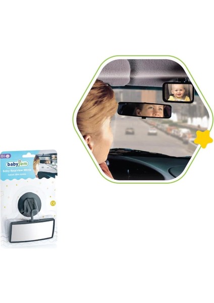 Bfs Bebek Dikiz Aynası 387 Siyah