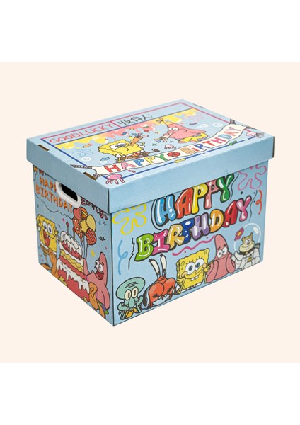 Saklama Kutusu Yaratıcı Grafiti Gönder Erkek ve Kadın Arkadaşlar Saklama Kutusu Sevimli Anime Tatil Si Aperatifler Saklama Kutusu (Yurt Dışından)