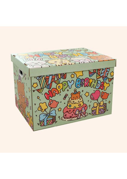 Saklama Kutusu Yaratıcı Grafiti Gönder Erkek ve Kadın Arkadaşlar Saklama Kutusu Sevimli Anime Tatil Si Aperatifler Saklama Kutusu (Yurt Dışından)