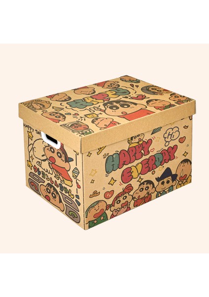 Saklama Kutusu Yaratıcı Grafiti Gönder Erkek ve Kadın Arkadaşlar Saklama Kutusu Sevimli Anime Tatil Si Aperatifler Saklama Kutusu (Yurt Dışından)