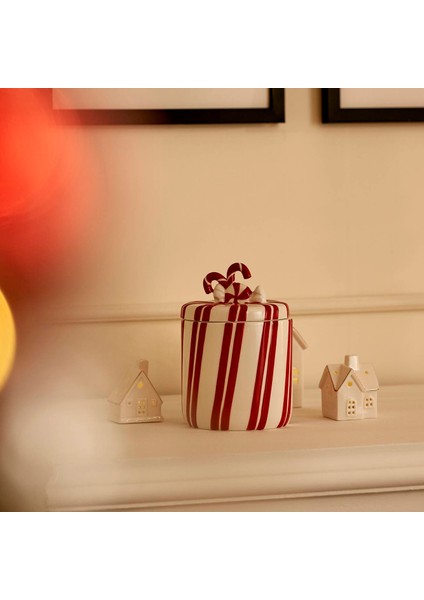 Merry Yılbaşı Seramik Kavanoz Kırmızı (960 cc) indirimleri