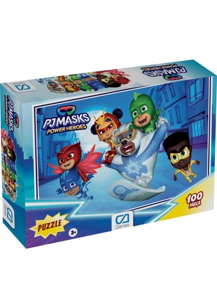 Pjmasks - 100 Parçalı Puzzle