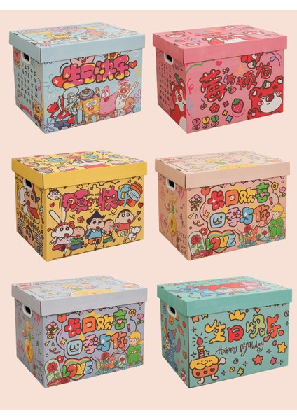 Saklama Kutusu Yaratıcı Grafiti Gönder Erkek ve Kadın Arkadaşlar Saklama Kutusu Sevimli Anime Tatil Si Aperatifler Saklama Kutusu (Yurt Dışından) modelleri