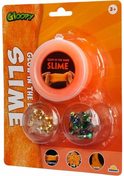 Bfs Gloopy Karanlıkta Parlayan Turuncu Slime fiyatları
