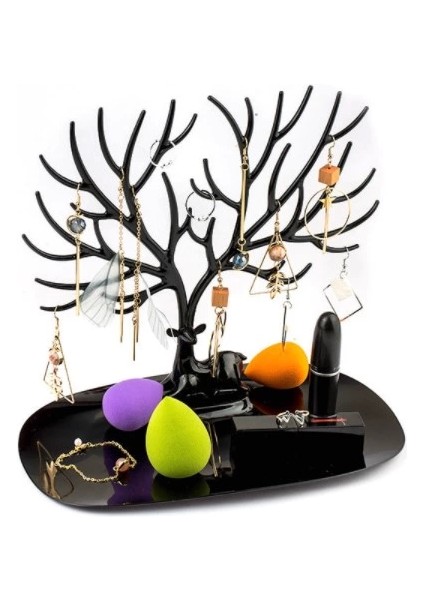 Bfs Siyah Geyik Tasarımlı Takı Mücevher Standı