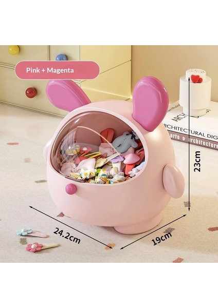 Masaüstü Saklama Kutusu Karikatür Büyük Kapasiteli Yaratıcı Plastik Saç Tokası Takı Mücevher Mini Kıdemli Anlamda Saç Aksesuarları Saklama Kutusu (Yurt Dışından)