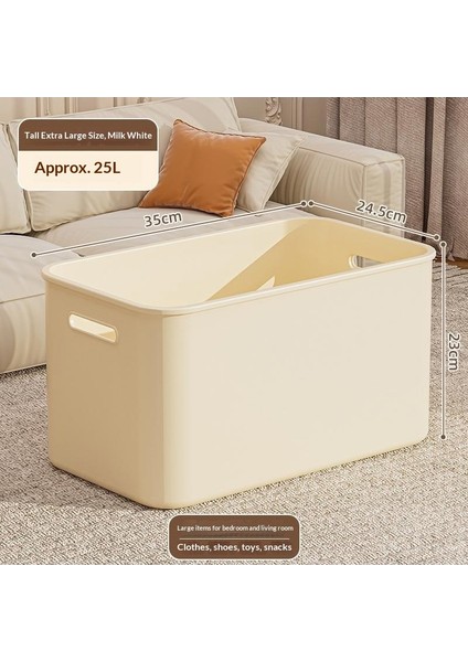 Kapaklı Muhtelif Saklama Kutusu Ev Atıştırmalıkları Oyuncaklar Masaüstü Saklama Kutusu Mutfak Dolabı Plastik Düzenleyici Saklama Kutusu (Yurt Dışından)