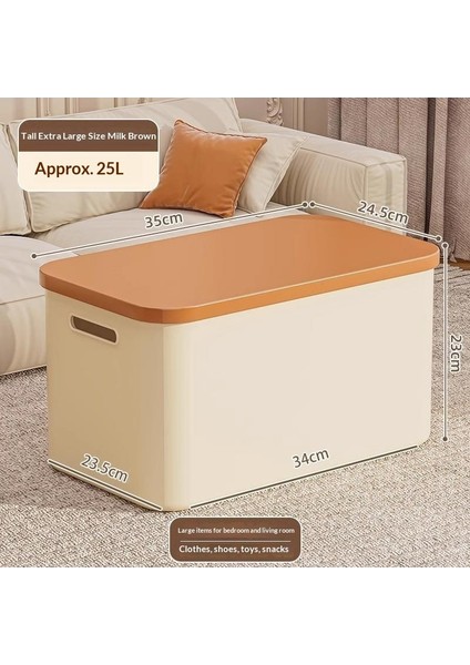 Kapaklı Muhtelif Saklama Kutusu Ev Atıştırmalıkları Oyuncaklar Masaüstü Saklama Kutusu Mutfak Dolabı Plastik Düzenleyici Saklama Kutusu (Yurt Dışından)