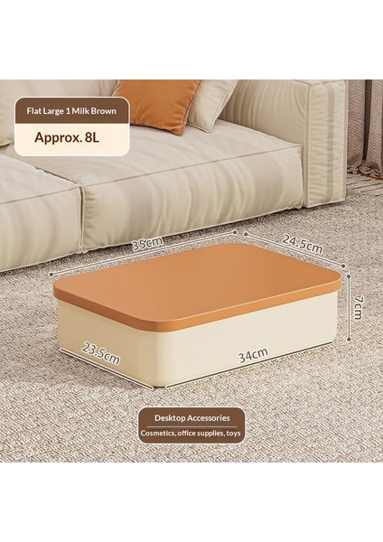 Kapaklı Muhtelif Saklama Kutusu Ev Atıştırmalıkları Oyuncaklar Masaüstü Saklama Kutusu Mutfak Dolabı Plastik Düzenleyici Saklama Kutusu (Yurt Dışından)