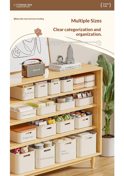 Kapaklı Muhtelif Saklama Kutusu Ev Atıştırmalıkları Oyuncaklar Masaüstü Saklama Kutusu Mutfak Dolabı Plastik Düzenleyici Saklama Kutusu (Yurt Dışından) modelleri