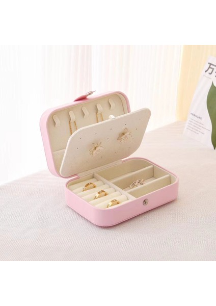 Vintage Mücevher Kutusu Işık Lüks Duygu Takı Mücevher Organizatör Kolye Küpe Küpe Yüzük Mücevher Organizatör (Yurt Dışından)