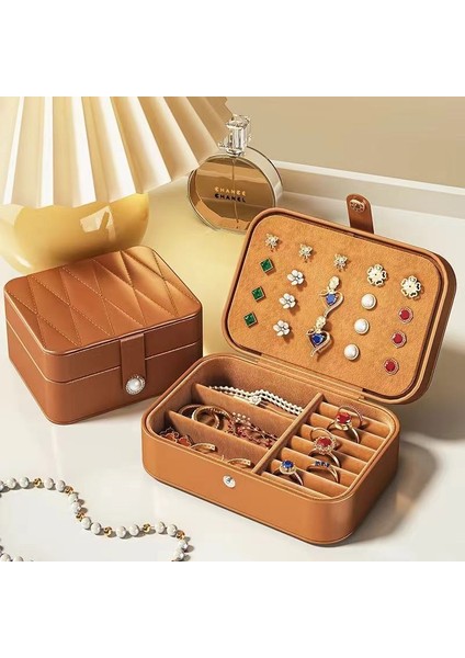 Vintage Mücevher Kutusu Işık Lüks Duygu Takı Mücevher Organizatör Kolye Küpe Küpe Yüzük Mücevher Organizatör (Yurt Dışından) fiyatları