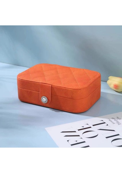 Vintage Mücevher Kutusu Işık Lüks Duygu Takı Mücevher Organizatör Kolye Küpe Küpe Yüzük Mücevher Organizatör (Yurt Dışından)