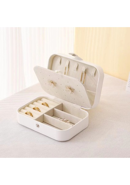 Vintage Mücevher Kutusu Işık Lüks Duygu Takı Mücevher Organizatör Kolye Küpe Küpe Yüzük Mücevher Organizatör (Yurt Dışından)