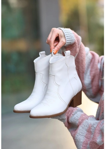 Techmrt Akver Bej Cilt Topuklu Bot (Numara: 39) modelleri