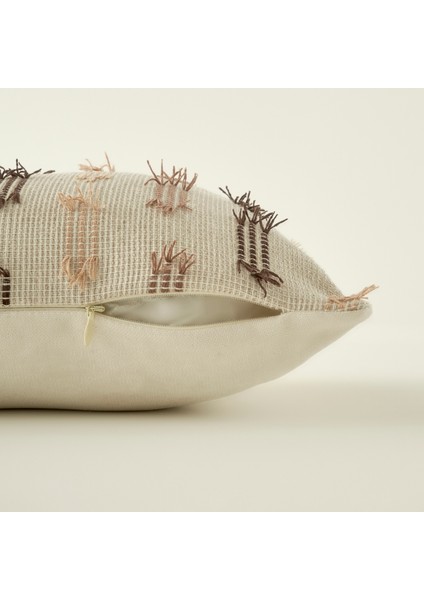 Stich Dekoratif Kırlent Kılıfı Bej (35X50 Cm) modelleri