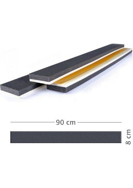 Kapı Süngeri Yapışkanlı Köpük Kapı Altı Isı Yalıtım Eşik Süngeri