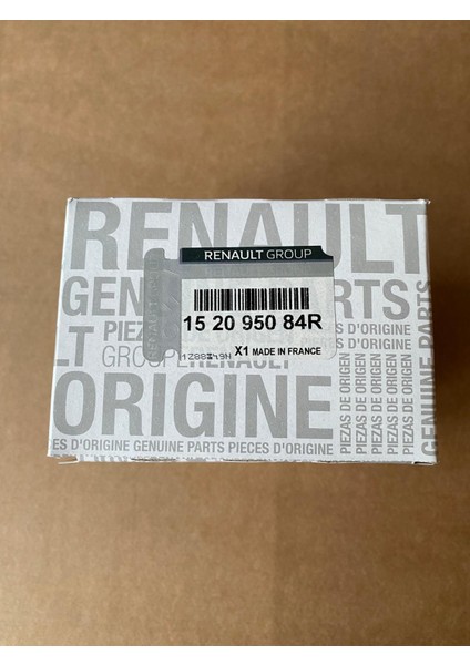 Mais Orijinal 152095084R Yağ Filtresi Megane Clio Scenic Captur Dokker Sandero Qashqai 0.9 Tce 1.2 Tce 1.3 Tce modelleri