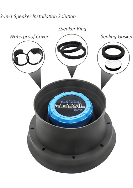 SPB65-DM 16 cm Silikon Hoparlör Izolasyon Kiti fiyatları