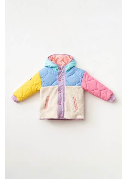 Kız Çocuk Polar Mont Pembe P103