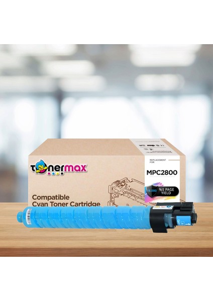 Ricoh MPC-2800 Muadil Toner Seti / Siyah - Mavi - Sarı - Kırmızı modelleri