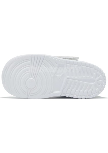 Sky Jordan 1 Td Leather Infant Sneaker Hakiki Deri Cırt Bantlı Çocuk Günlük Spor Ayakkabı Beyaz fırsatları