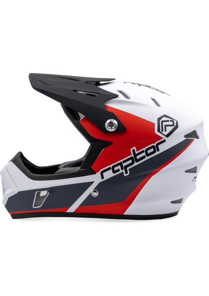 Full Face Bisiklet Kaskı Rebel Xl Beden Beyaz modelleri