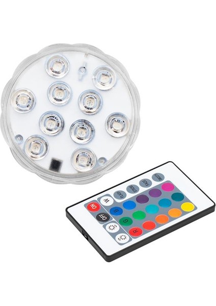 MX-5188 Su Altı Kumandalı Rgb Havuz-Akvaryum-Nargile-Nargile LED Işığı