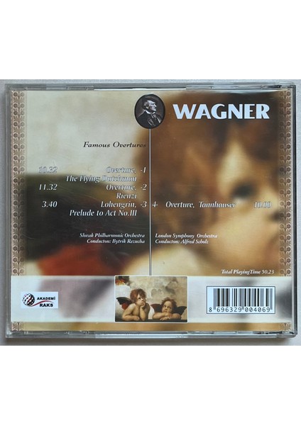 Wagner Famous Overtures CD (Orijinal Dönem Baskı Cd) fiyatları
