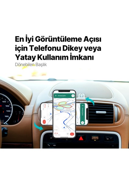 Easydrive Pro M Araç Içi Telefon Tutucu, Magsafe Uyumlu, Siyah