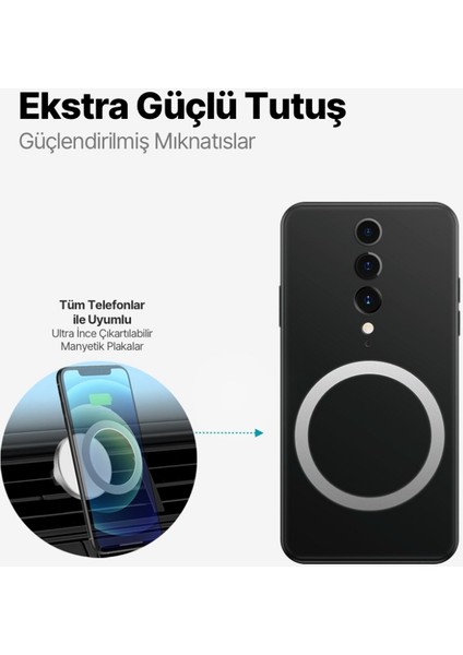 Easydrive Pro M Araç Içi Telefon Tutucu, Magsafe Uyumlu, Siyah