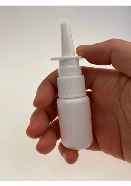 50 ml Hdpe Boş Nazal Sprey Şişesi - Beyaz/beyaz Pompa (Burun Spreyi Kutusu) fırsatları