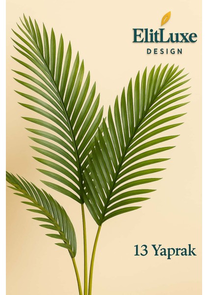 Elitluxe Design 210 cm Büyük Dev Boy Yapay Hurma Palmiye Ağacı – Gold Detaylı Saksı – Gerçeğe En Yakın Palmiye Bitki modelleri