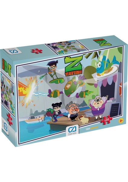 Z Takımı - 100 Parçalı Puzzle