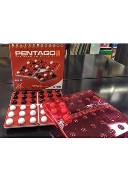 Pentago Akıl ve Zeka Oyunu Eğlenceli Tasarım ile Sınırsız Oyuncu Kapasitesi