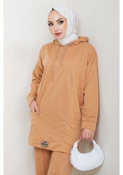 Çift Cepli Kapüşonlu Ikili Takım 1663 - Vizon fırsatları