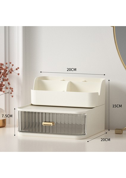 Çekmeceli Kırtasiye Kozmetik Düzenleyici Saklama Kutusu Ofis Yurt Masası Çeşitli Saklama Dolabı (Yurt Dışından)