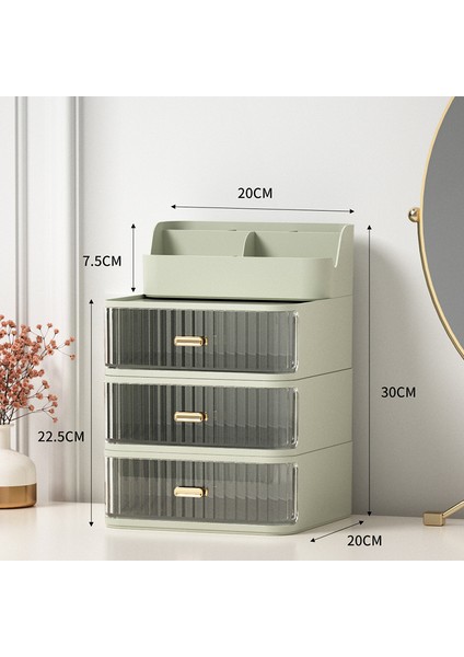 Çekmeceli Kırtasiye Kozmetik Düzenleyici Saklama Kutusu Ofis Yurt Masası Çeşitli Saklama Dolabı (Yurt Dışından)