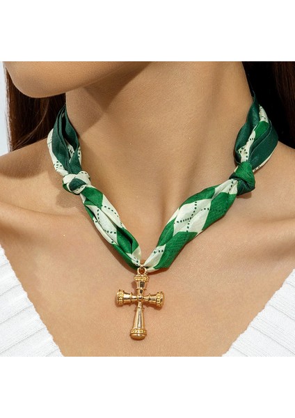 Takı Uzun Ipek Eşarp Kolye Hafif Duygu Çok Kolye Inciler Renkli Ipek Ipek Eşarp Kolye (Yurt Dışından)